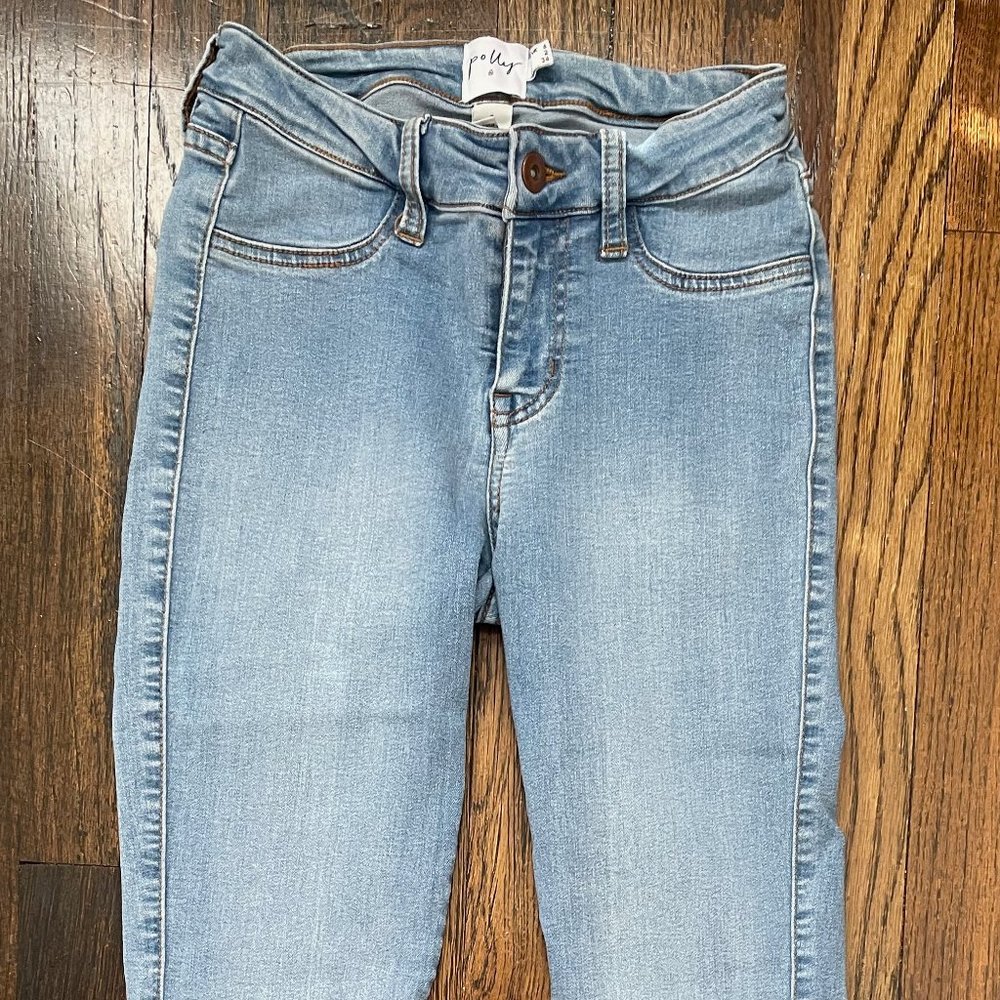 Princess Polly Skinny Jeans Light Wash Sz. 2 (Kaylee Jeans)